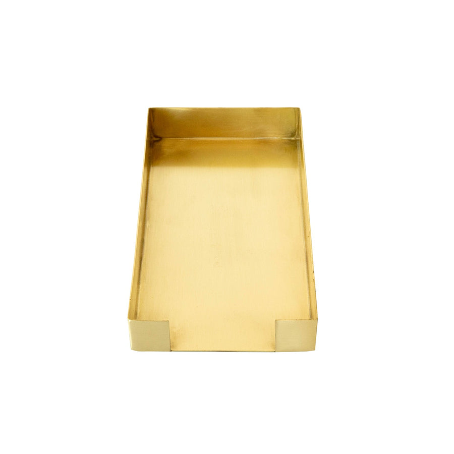 Hester & Cook Guest Napkin Holder in Brass