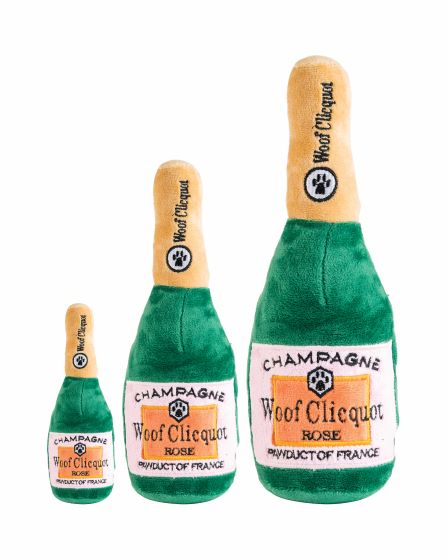 Haute Diggity Dog Woof Clicquot Rosé Dog Toy, XL