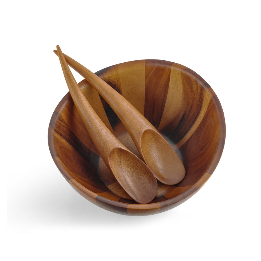 Nambe Harmony 3-Piece Salad Set