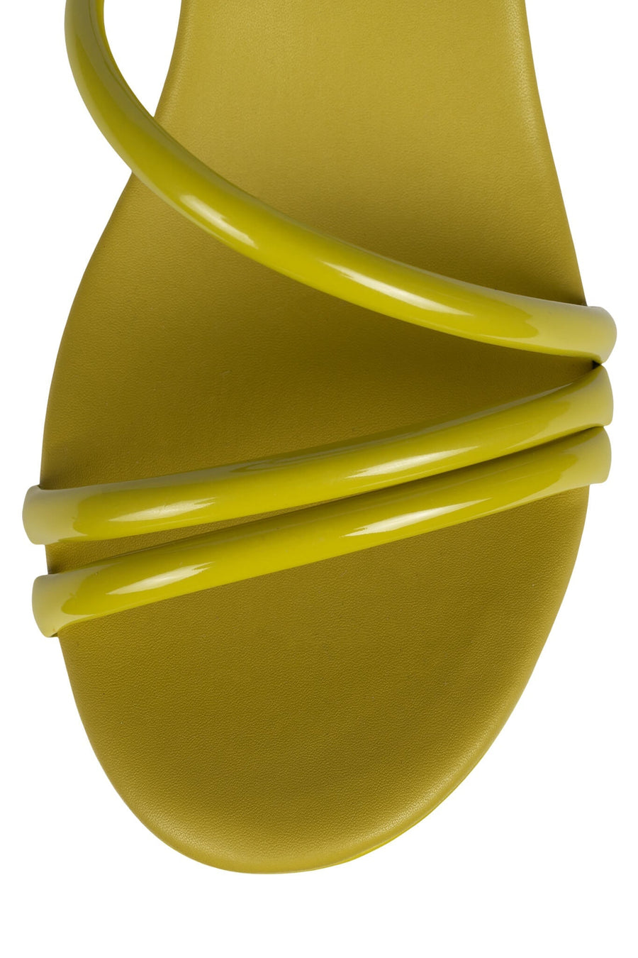 Jeffrey Campbell Mamba in Chartreuse Patent