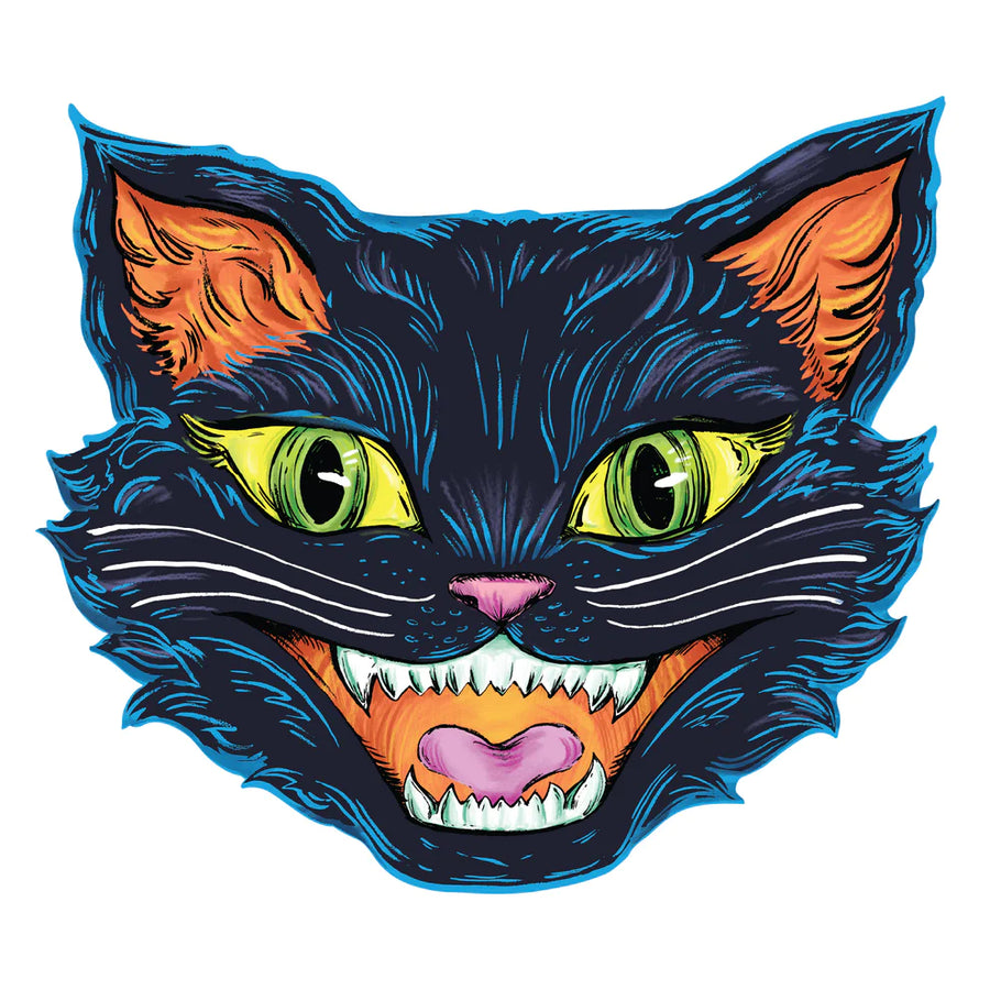 Hester & Cook Die Cut Black Cat Placemat, Set of 12