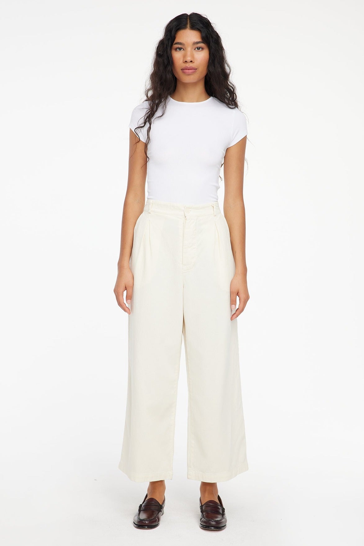 Lacausa Lola Trousers in Panna Cotta – CHROME