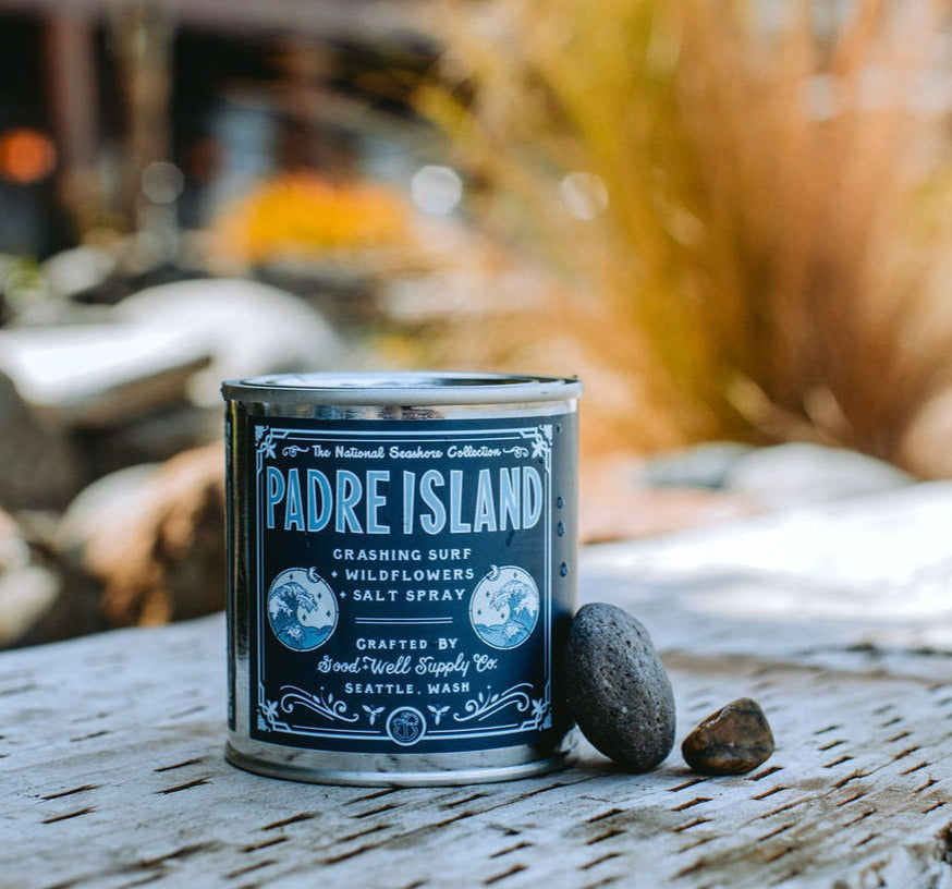 Padre Island National Seashores Half Pint Candle