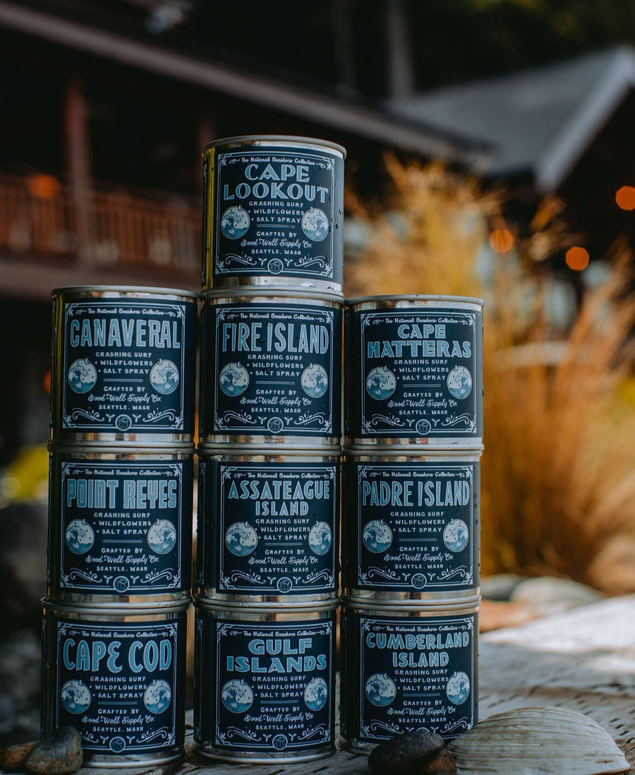 Padre Island National Seashores Half Pint Candle
