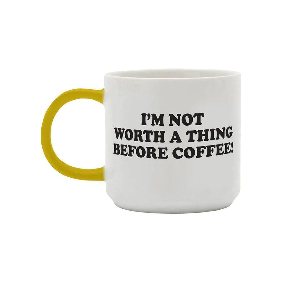 Peanuts Not Worth A Thing Mug