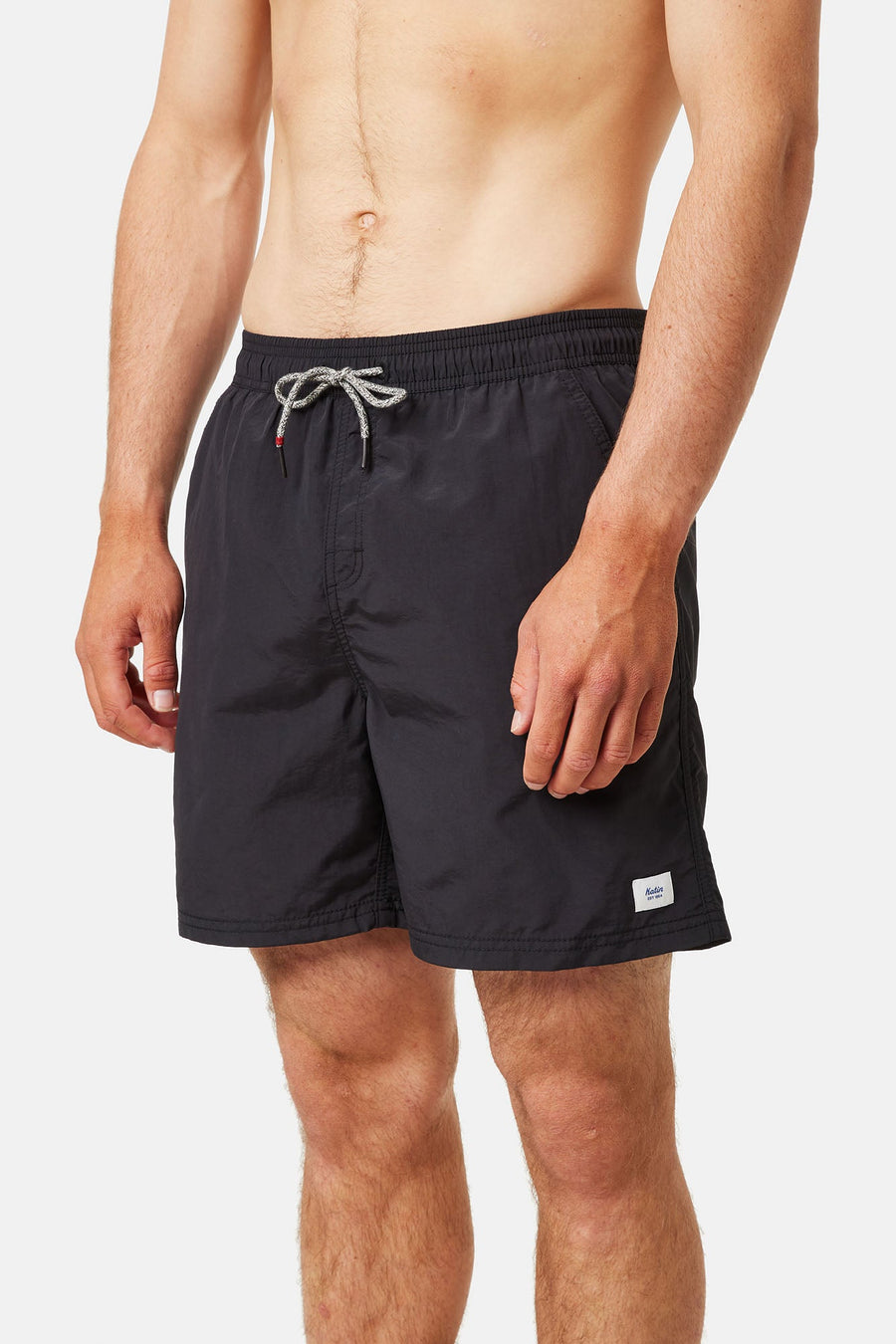 Katin Poolside Volley Swim Trunk in Black