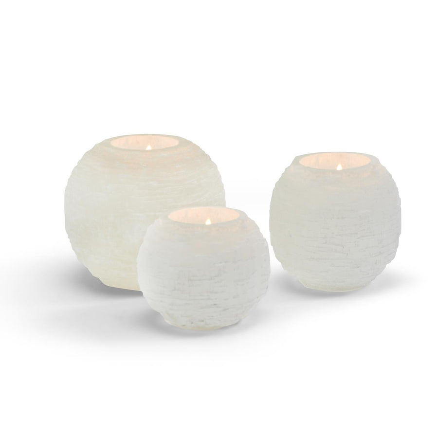Medium Glacier Candle Holder