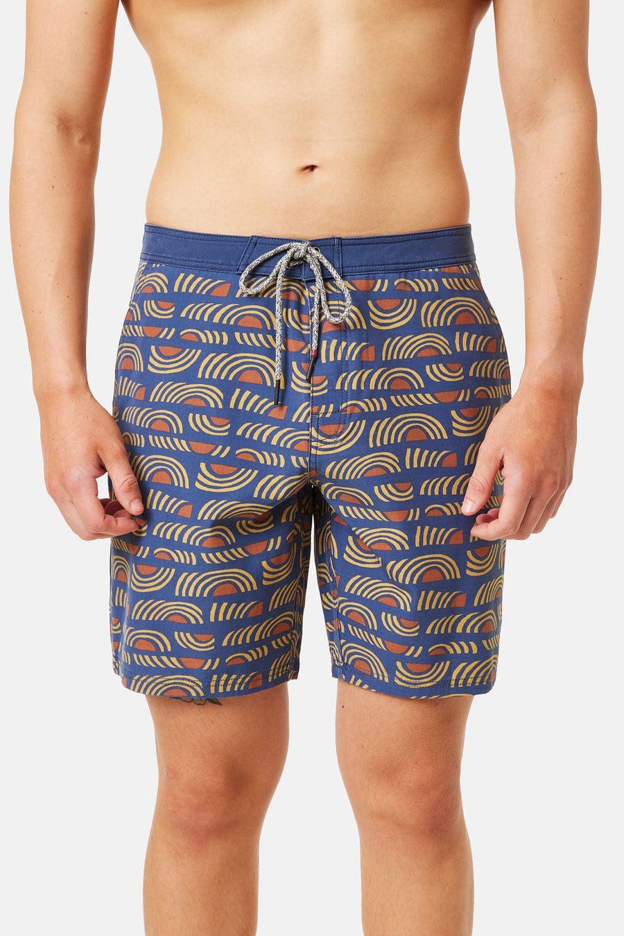 Katin Slice Hybrid Swim Trunk in Navy