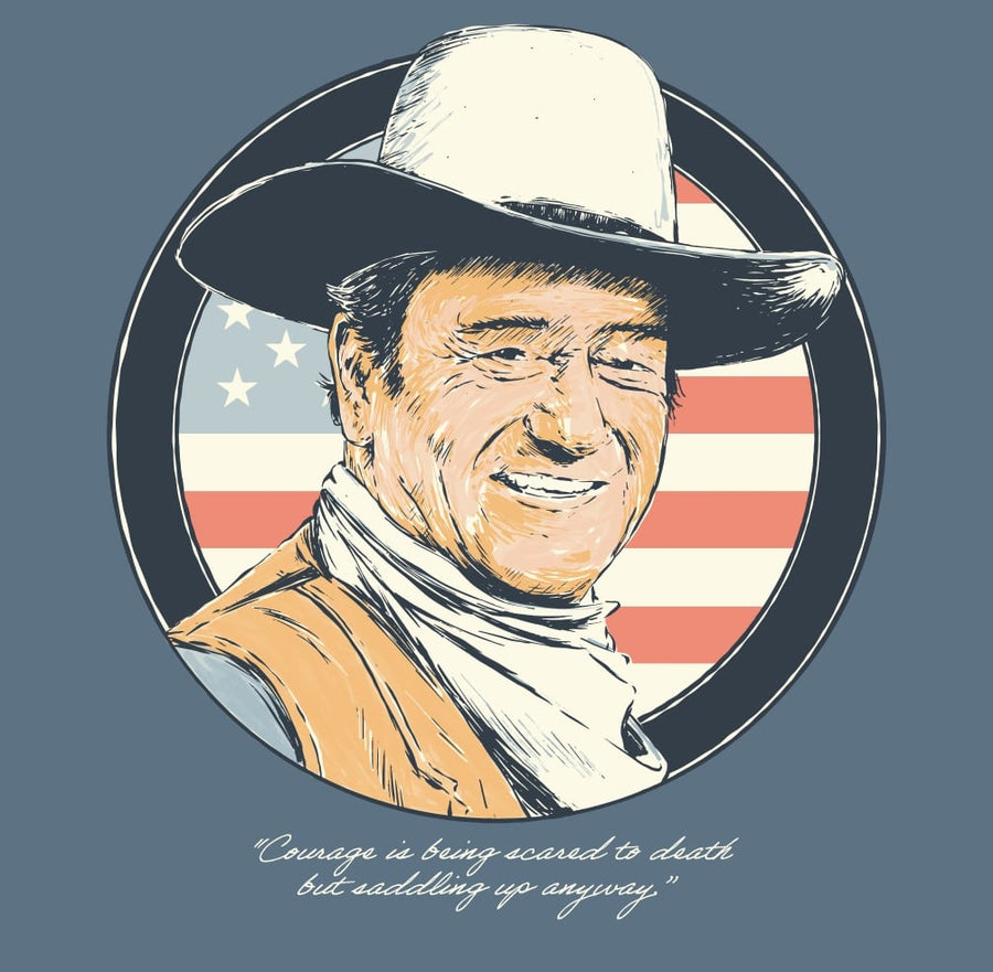 Old Row The Duke 2.0 Pocket Tee in Ice Blue