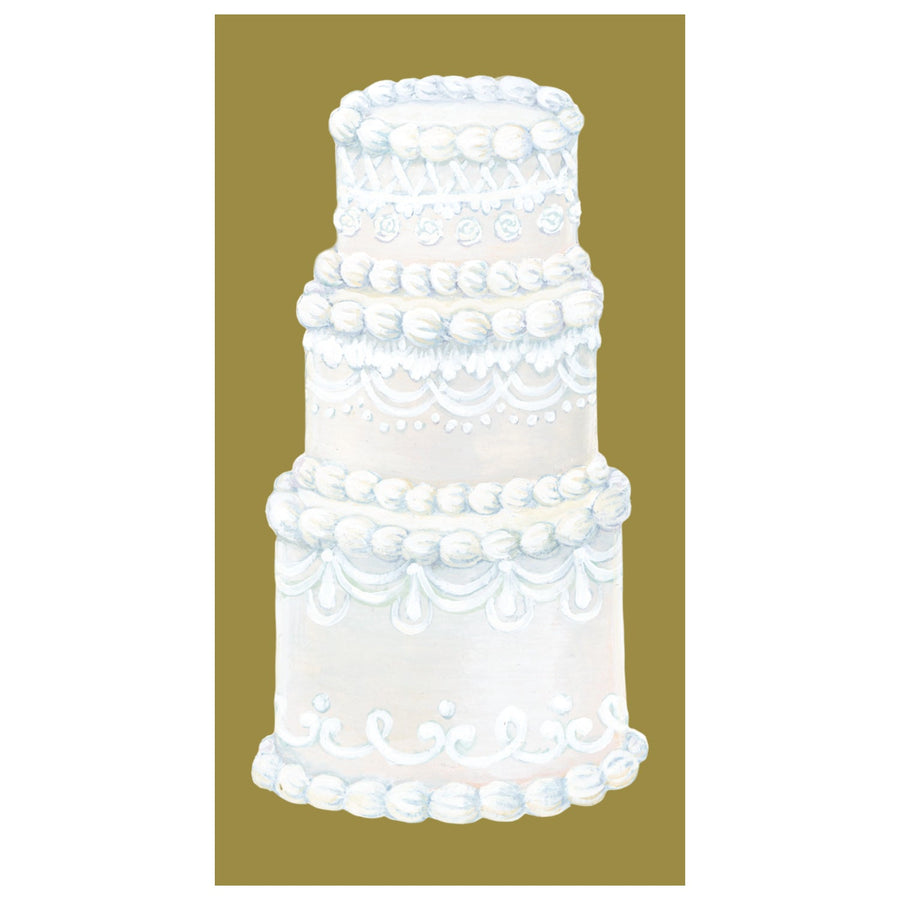 Tiered Cake Guest Napkins - Set of 16