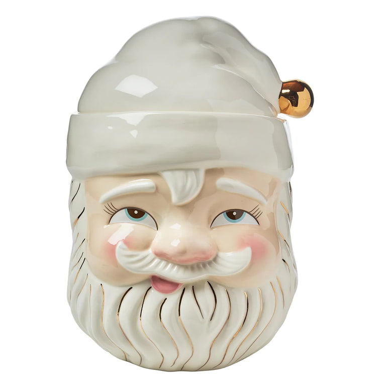 Papa Noel Santa Cookie Jar – CHROME