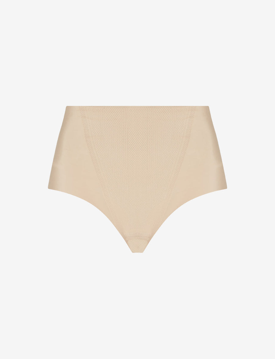 Commando Zone Smoothing Thong in Beige