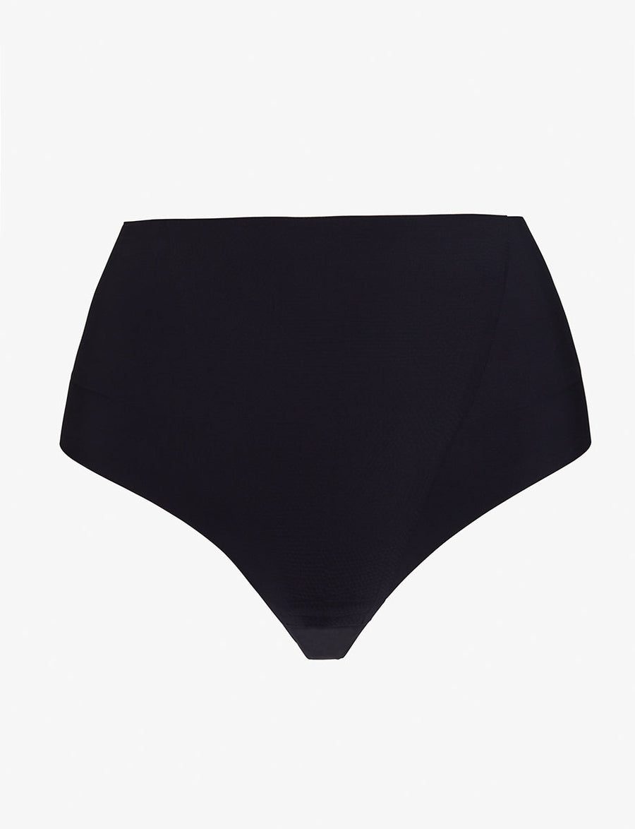 Commando Zone Smoothing Thong in Black