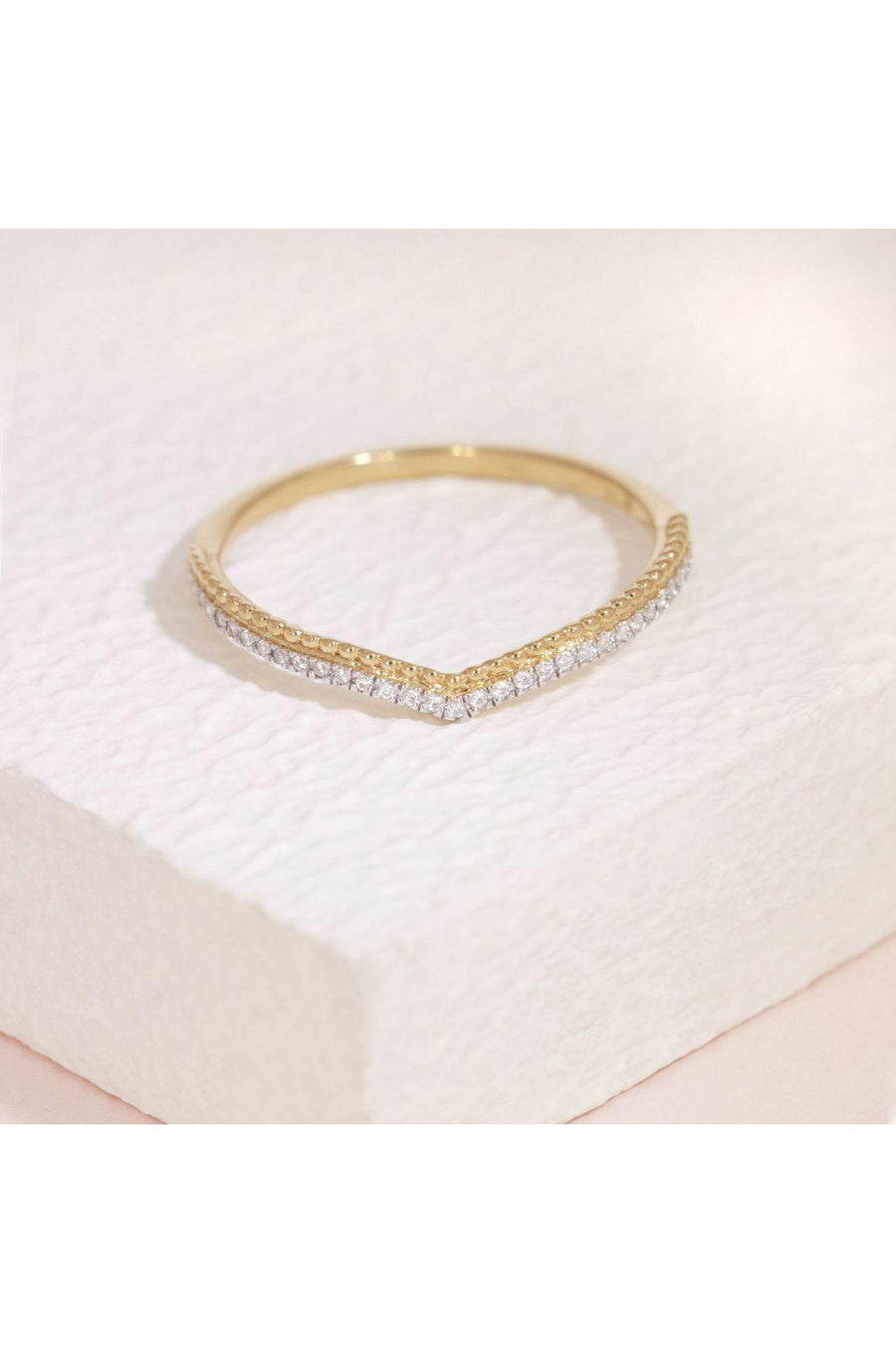 Ella Stein Climbing Castillo Ring In Gold