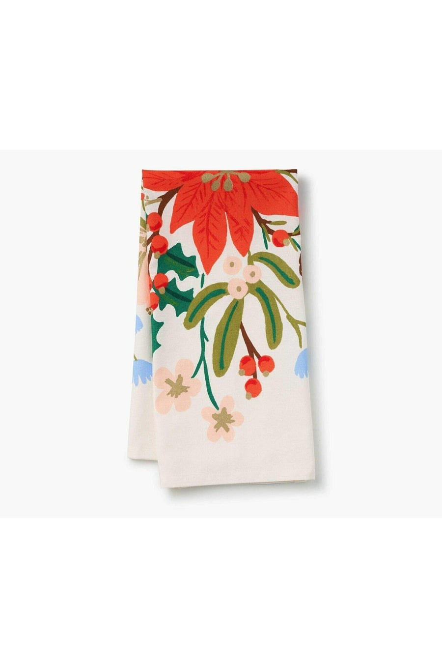 Rifle Paper Co. Holiday Bouquet Tea Towel