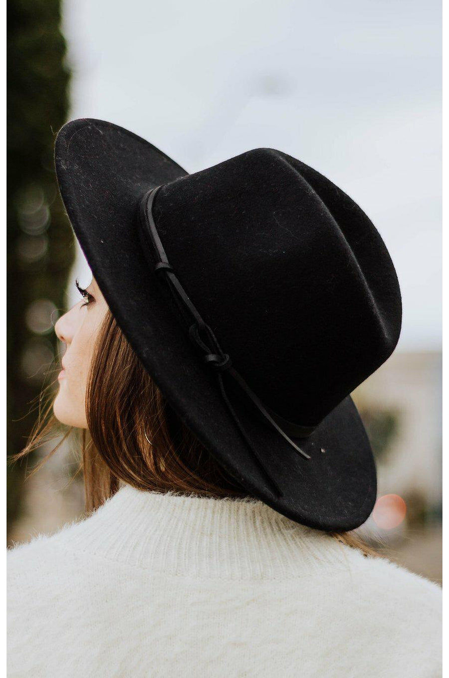 Wyeth Billie Hat In Felt Black