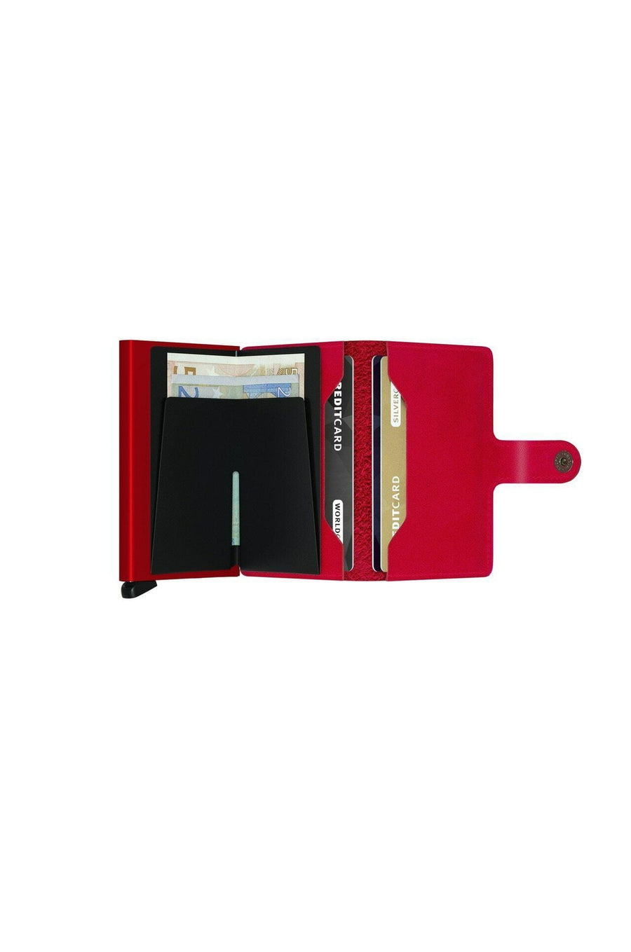 Secrid Miniwallet Original in Red-Red