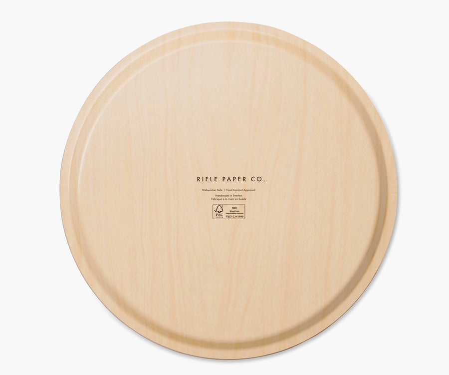 Holiday Tree Round Tray