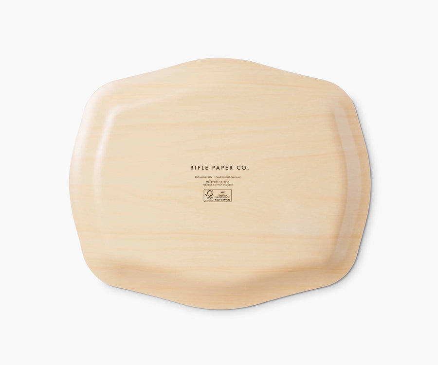 Rifle Paper Co. Evergreen Nutcracker Tray