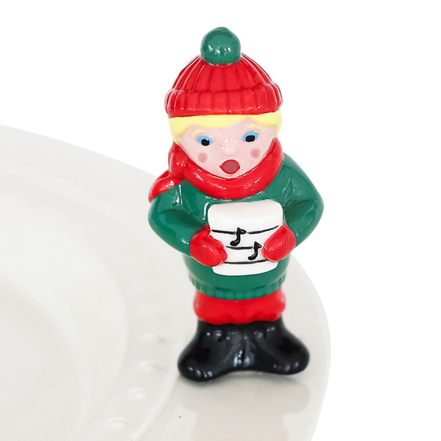 Nora Fleming Fa-La-La-La-La Caroler Mini