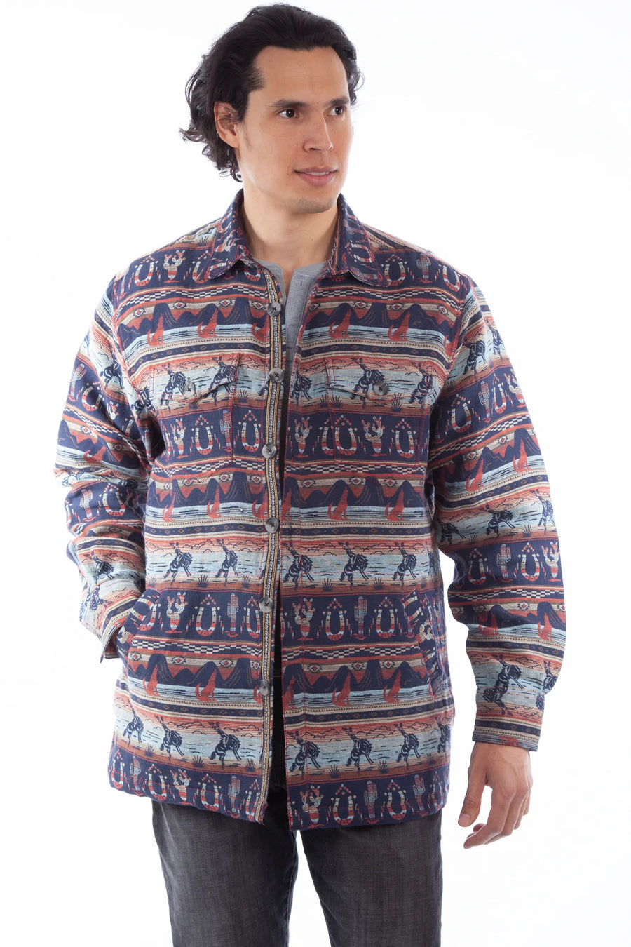 Southwest Western Jacket, Navy