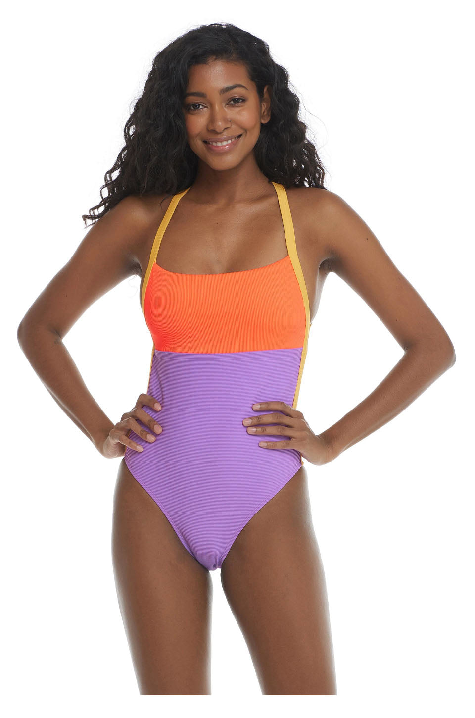 Body Glove Women's Standard Electra One Piece Swimsuit with Strappy Back  Detail