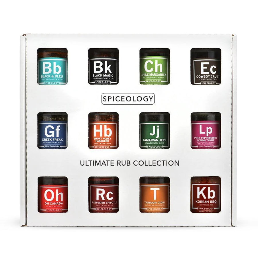 Ultimate Rub Collection- 12 Mini Rub Jars