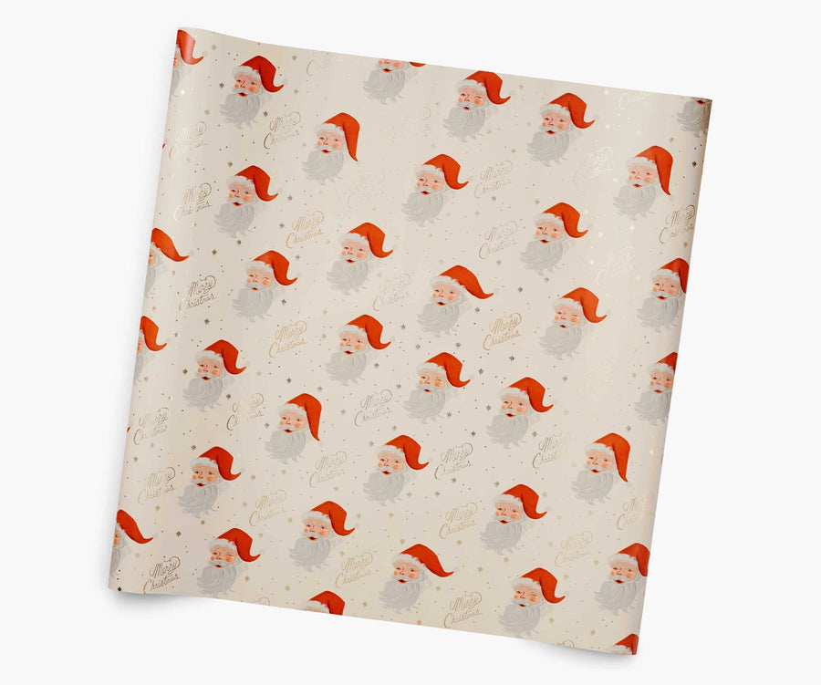 Rifle Paper Co. Santa Wrap Continuous Roll