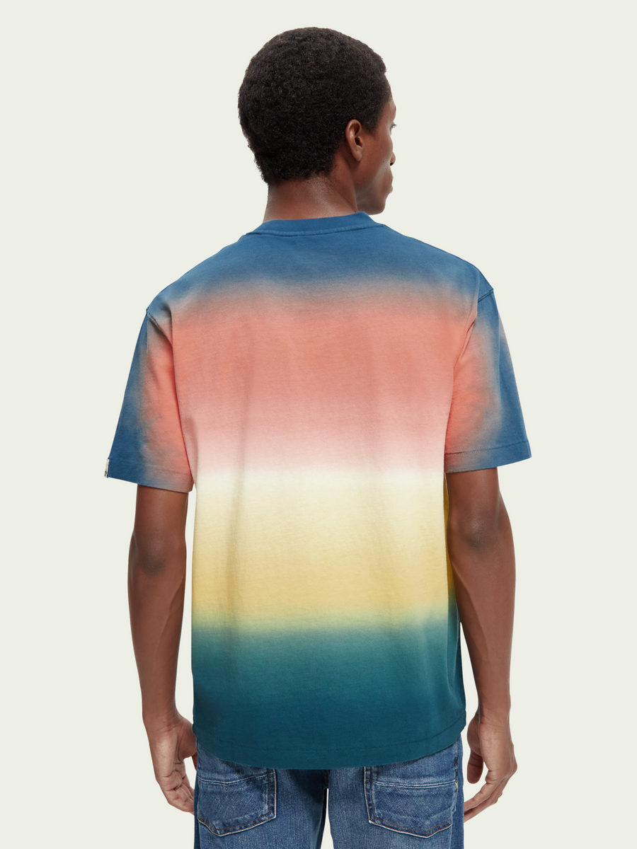 Scotch & Soda Dip-Dye Jersey Tee, Multi